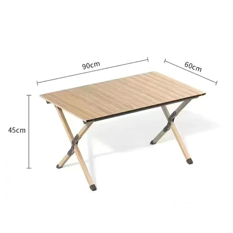 Mesa de camping para jardín