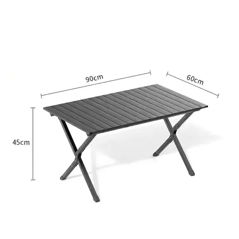 Mesa de camping para jardín